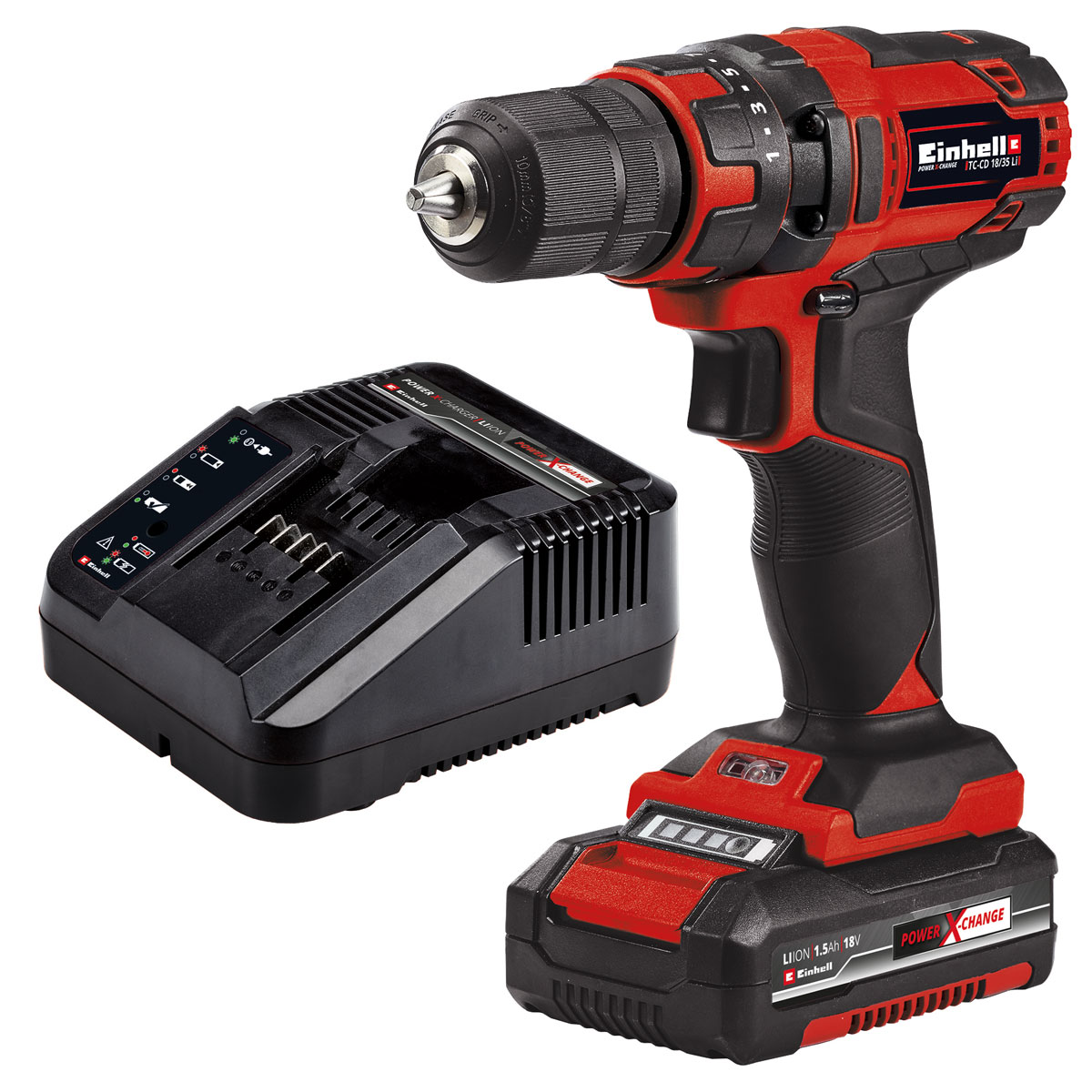 Einhell Akku-Bohrschrauber TC-CD 18/35 Li