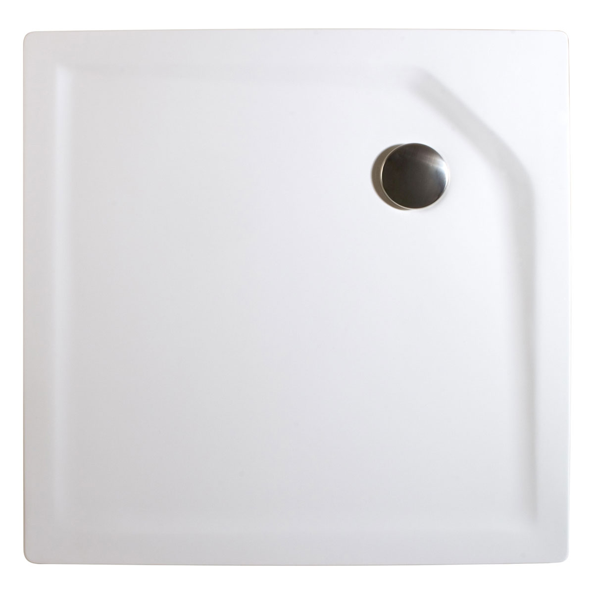 Schulte Duschwanne Quadrat extra flach 900 x 900 mm