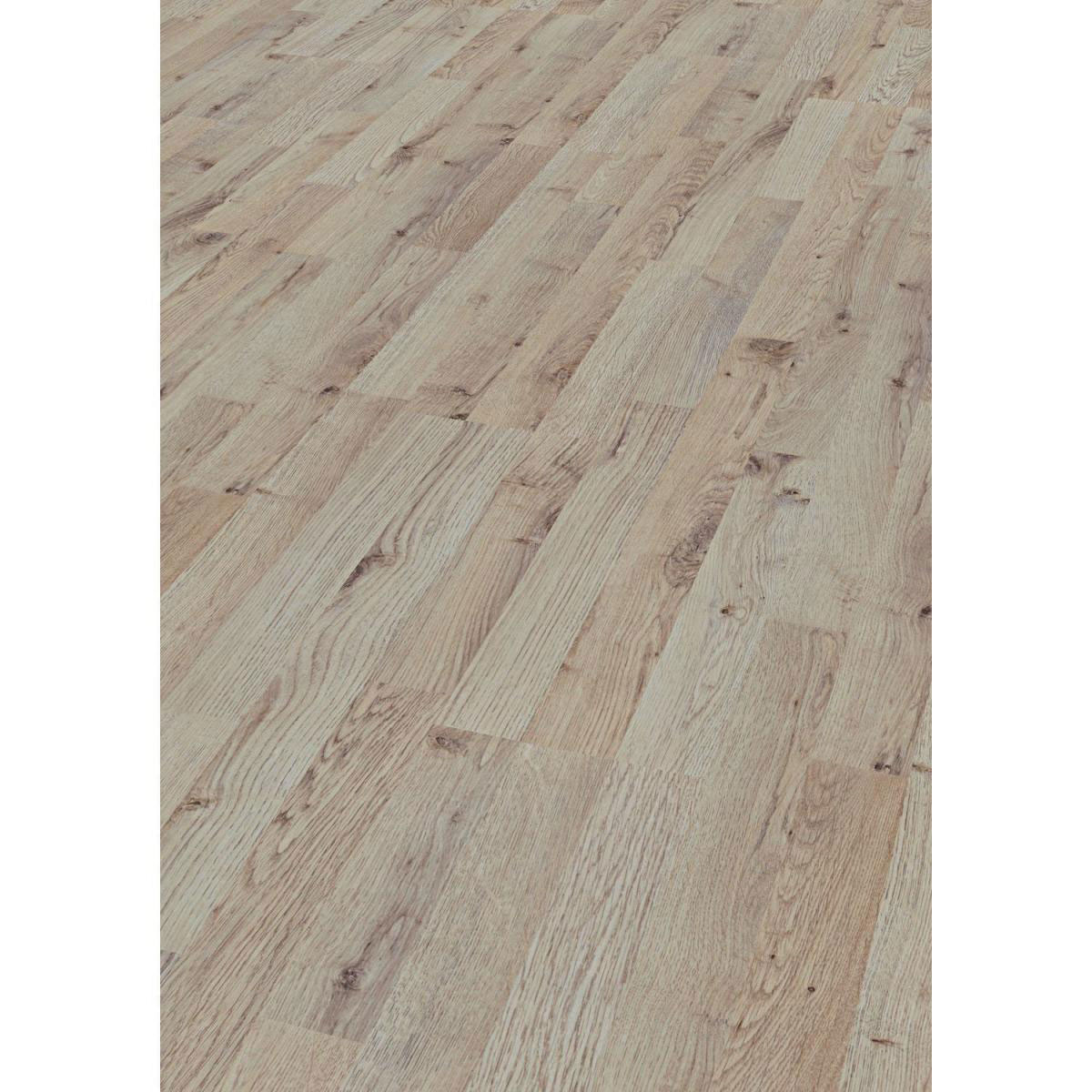 Basic Laminatboden Eiche SB hell 6 mm 137,6 x 19,3 cm