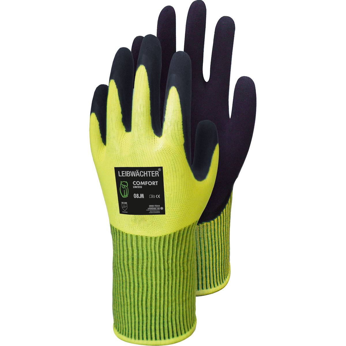 LEIBWÄCHTER Arbeitshandschuh XC-Cut blau Größe 7