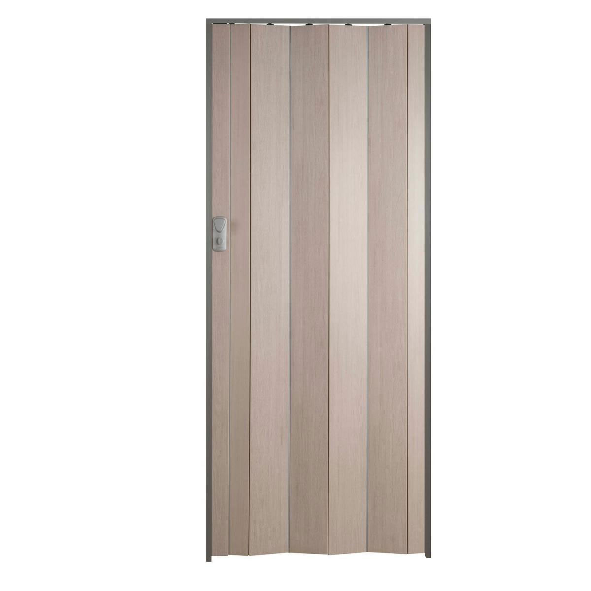 Grosfillex Falttür Spacy 84 x 205 cm Lärche grau Bild 1