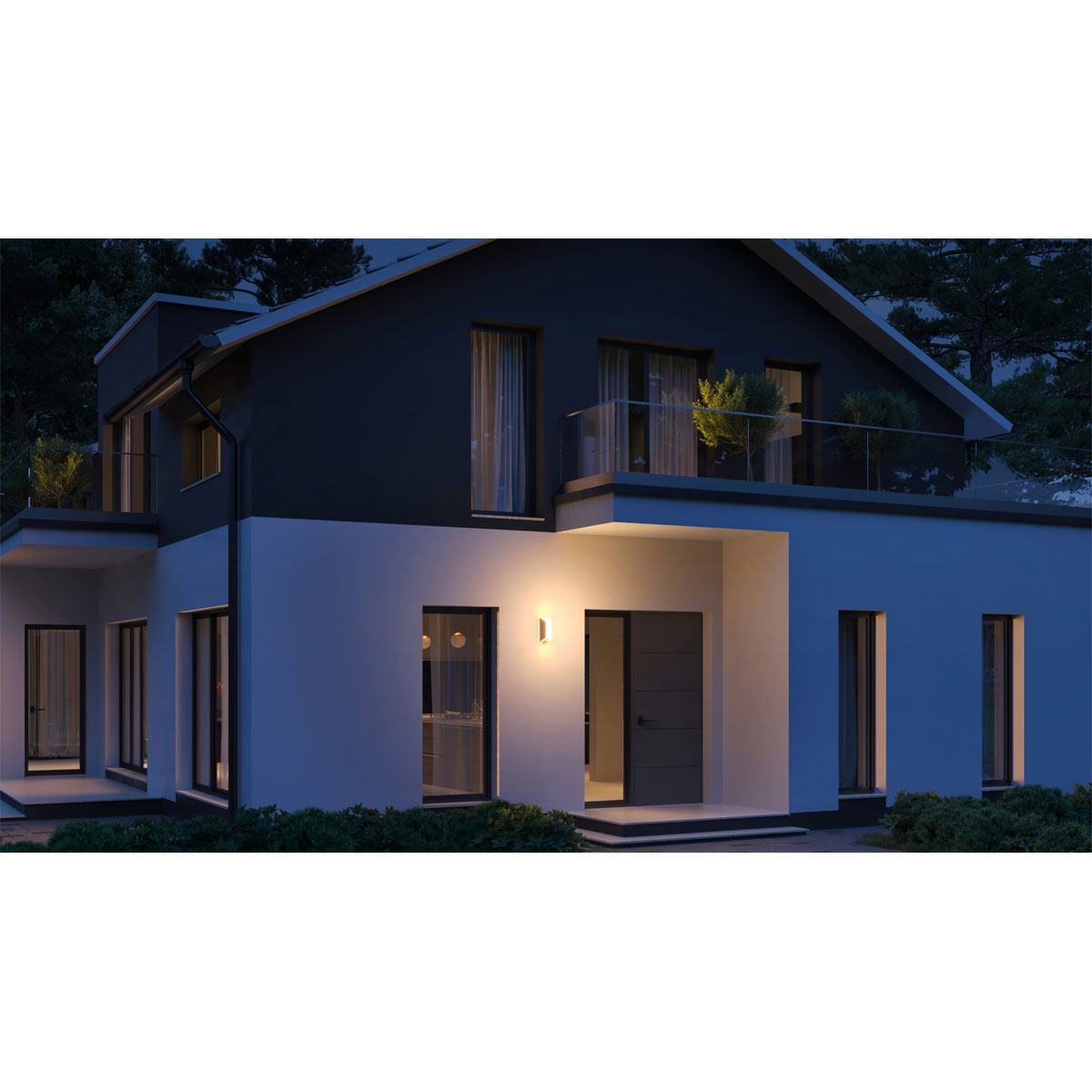 Steinel  Außenleuchte L 30 S anthrazit mit Bewegungsmelder E27 Bild 3