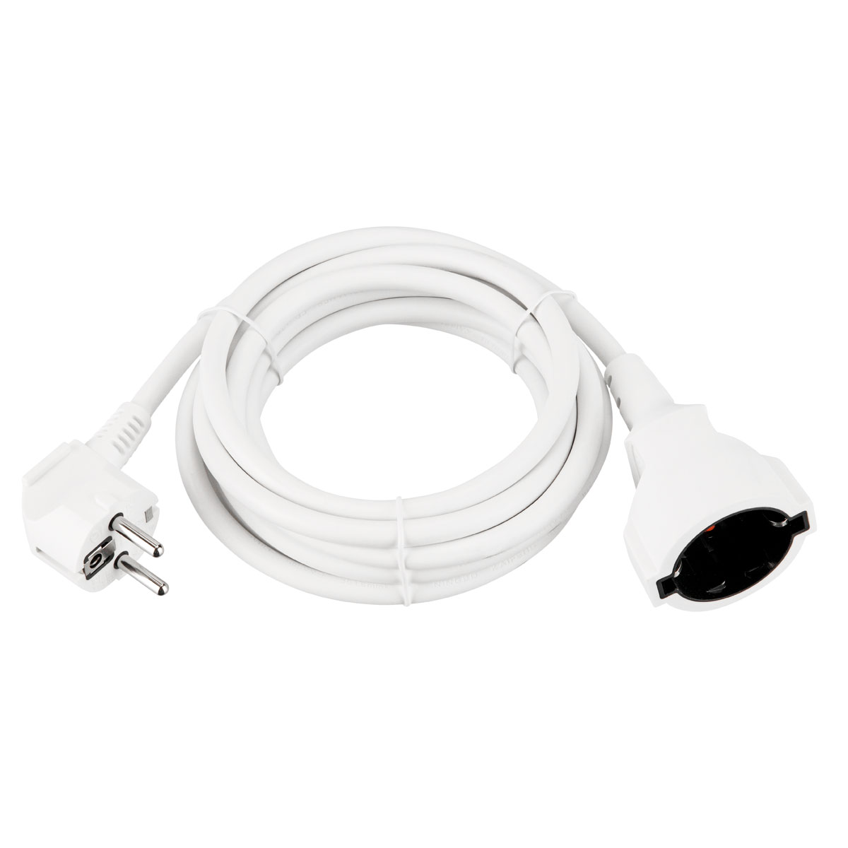 REV Ritter Verlängerung Schutzkontakt Kunststoff H05VV-F 3G1,5² 3m weiß