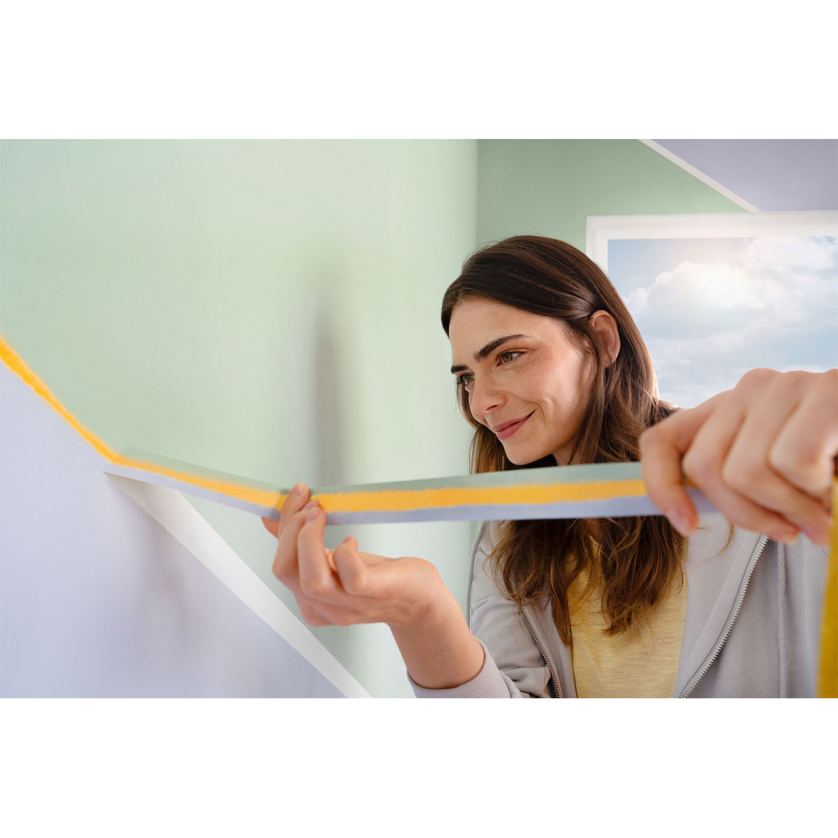 Tesa Malerband Perfect+ 50m x 19 mm Bild 5