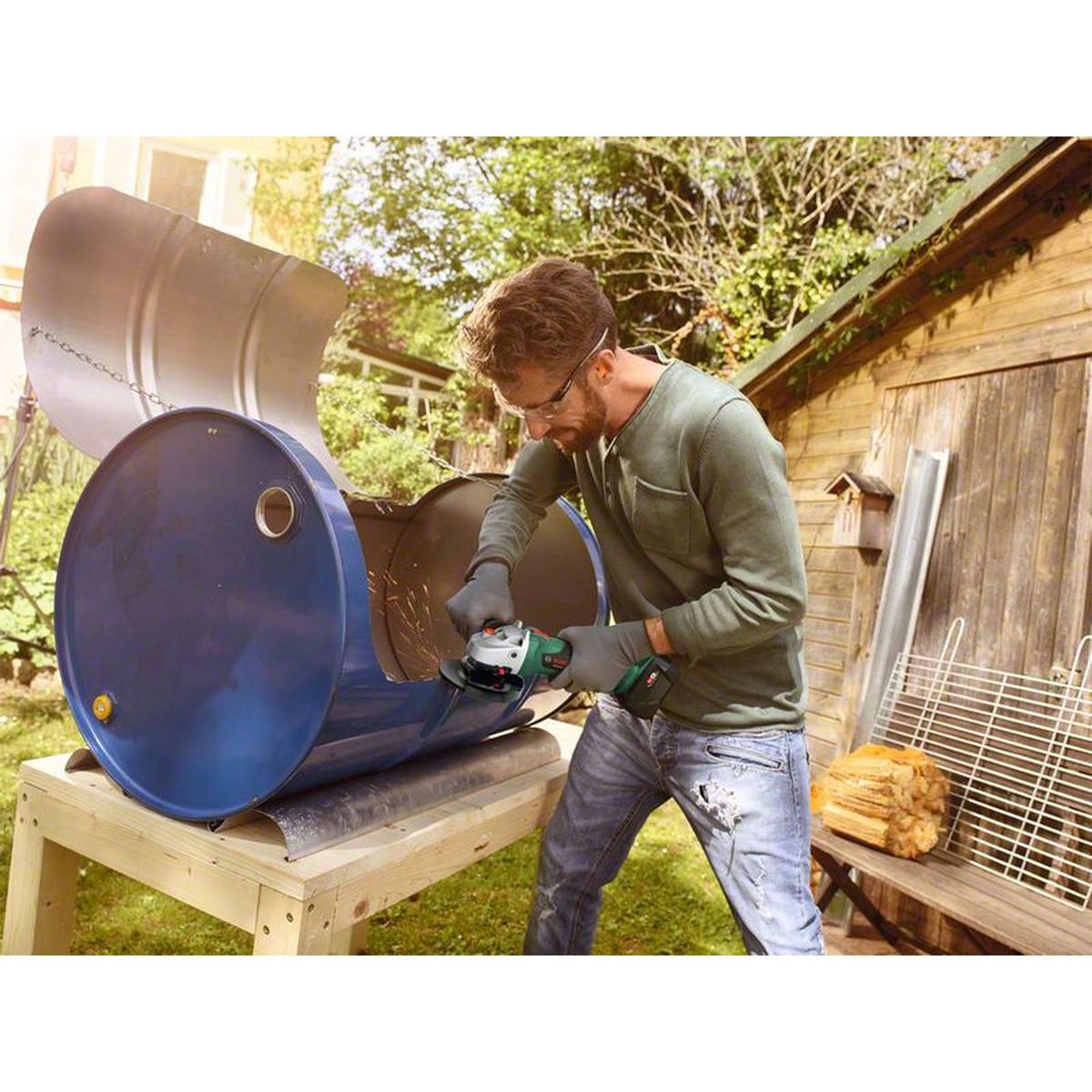 Bosch  Akku-Winkelschleifer-Set AdvancedGrind 18 ohne Akku 6-teilig Bild 4