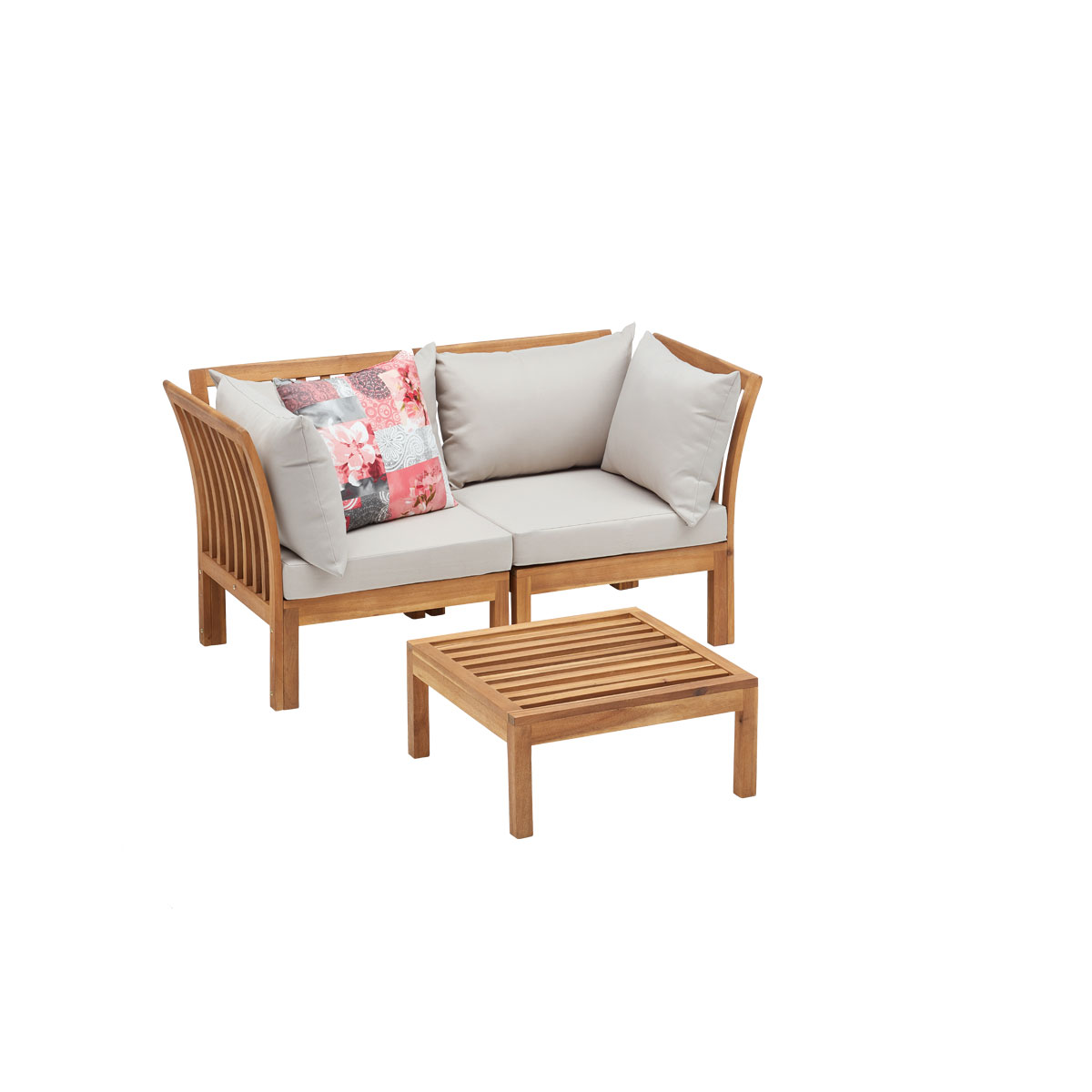 Haveson Eckteil Rhodos 60 x 71 x 71 cm Bild 2