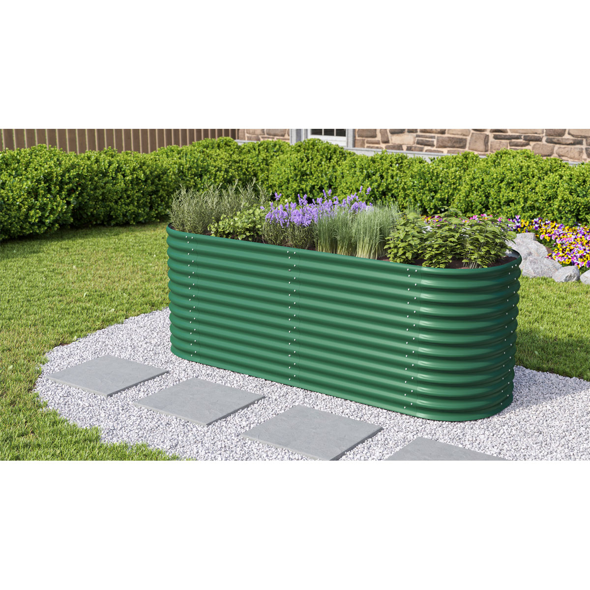 Vitavia  Hochbeeterweiterung „stretched“, seegras