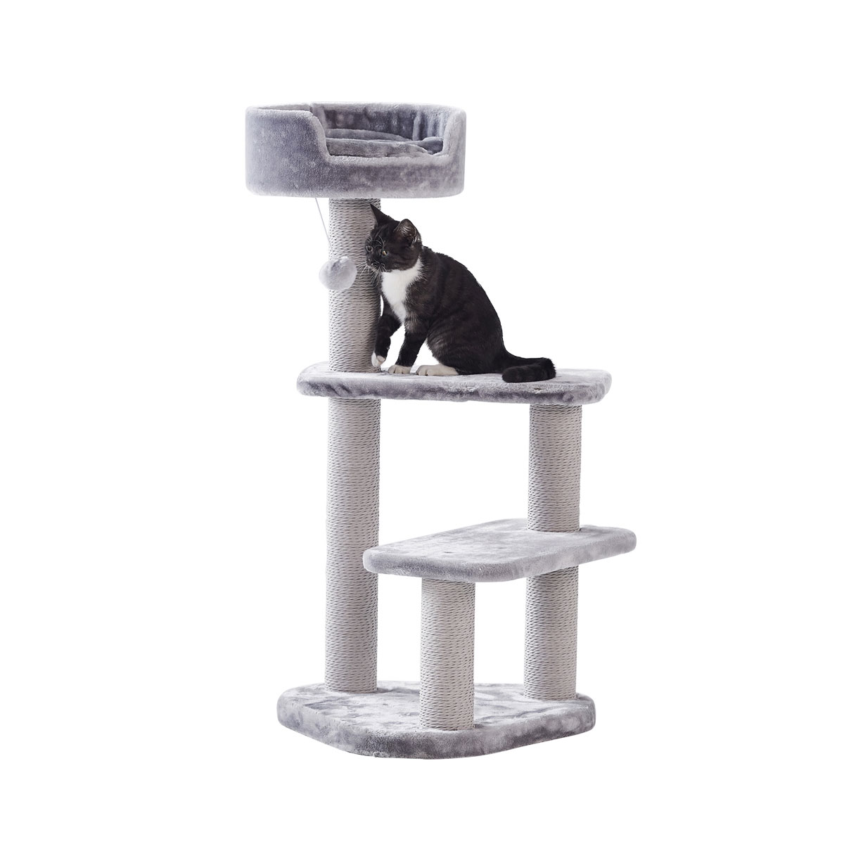 Nobby Kratzbaum Classic Zera 50 x 50 x 97 grau Bild 3