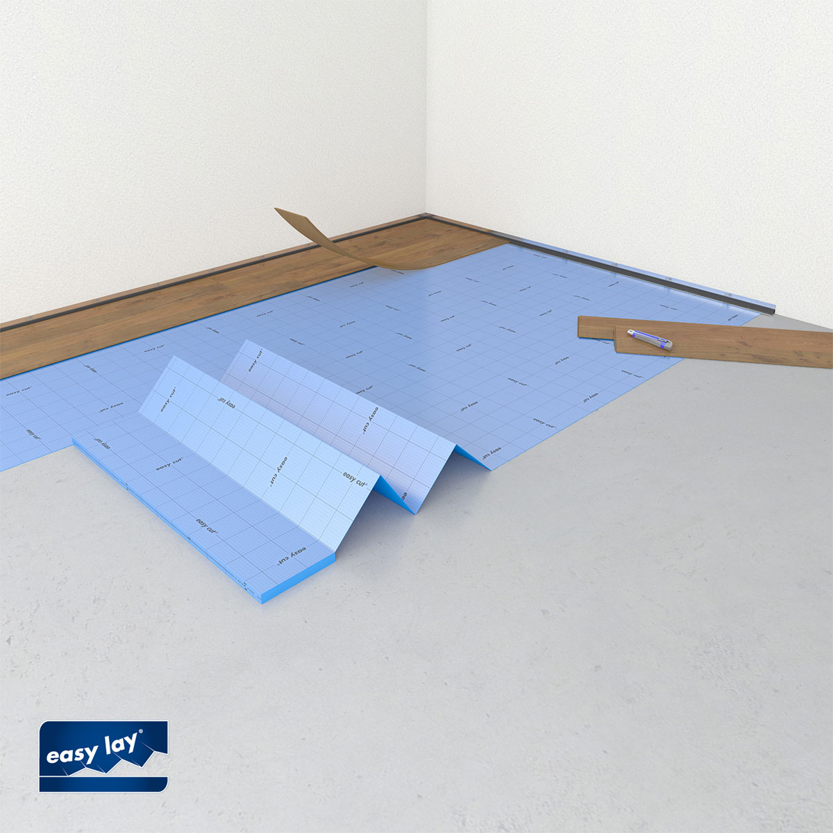 Selit  SELITBLOC 1 mm Vinyl- und Designbodenunterlage 15m² Bild 2