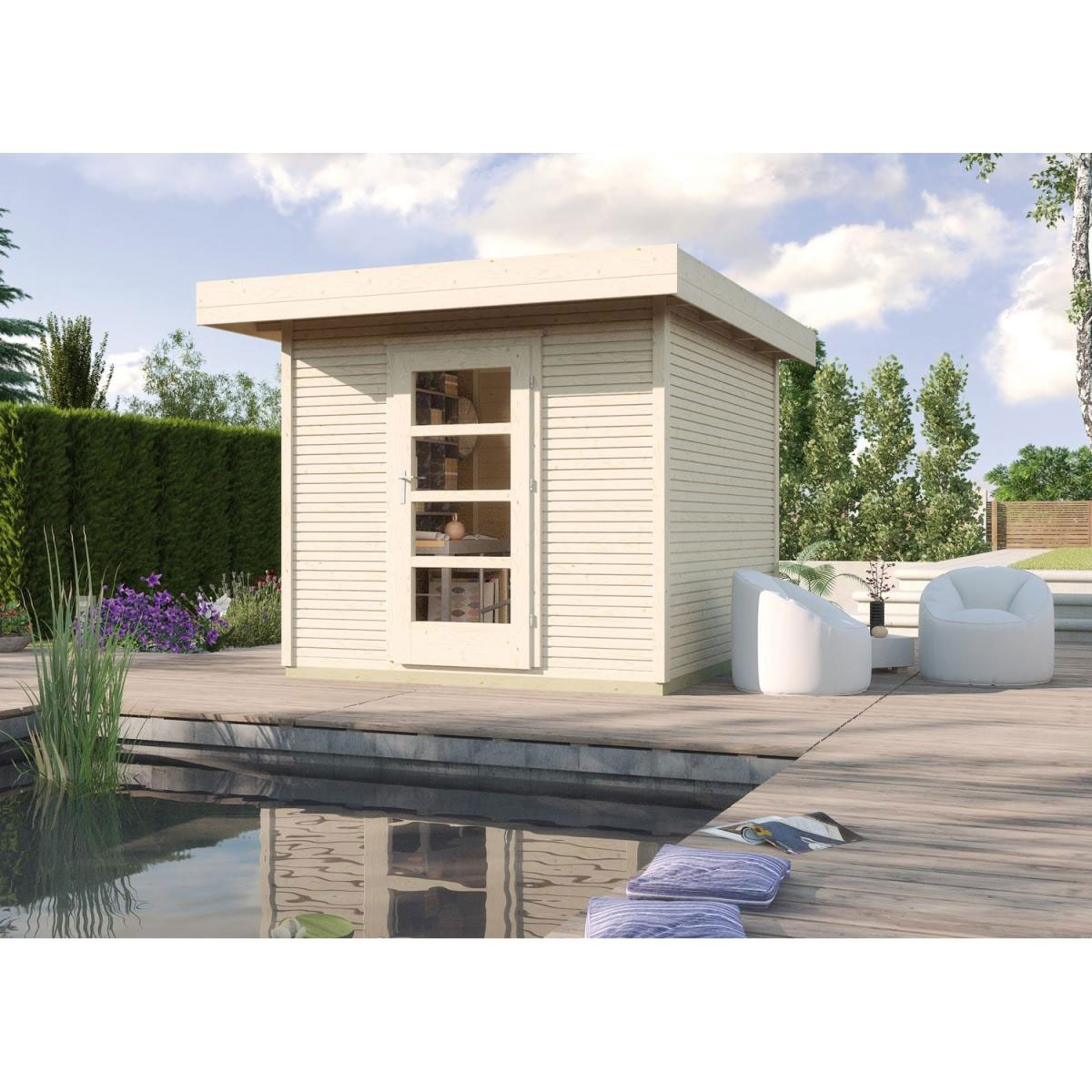 Weka Designhaus Line 172 205 x 210 x 226 cm braun Bild 2