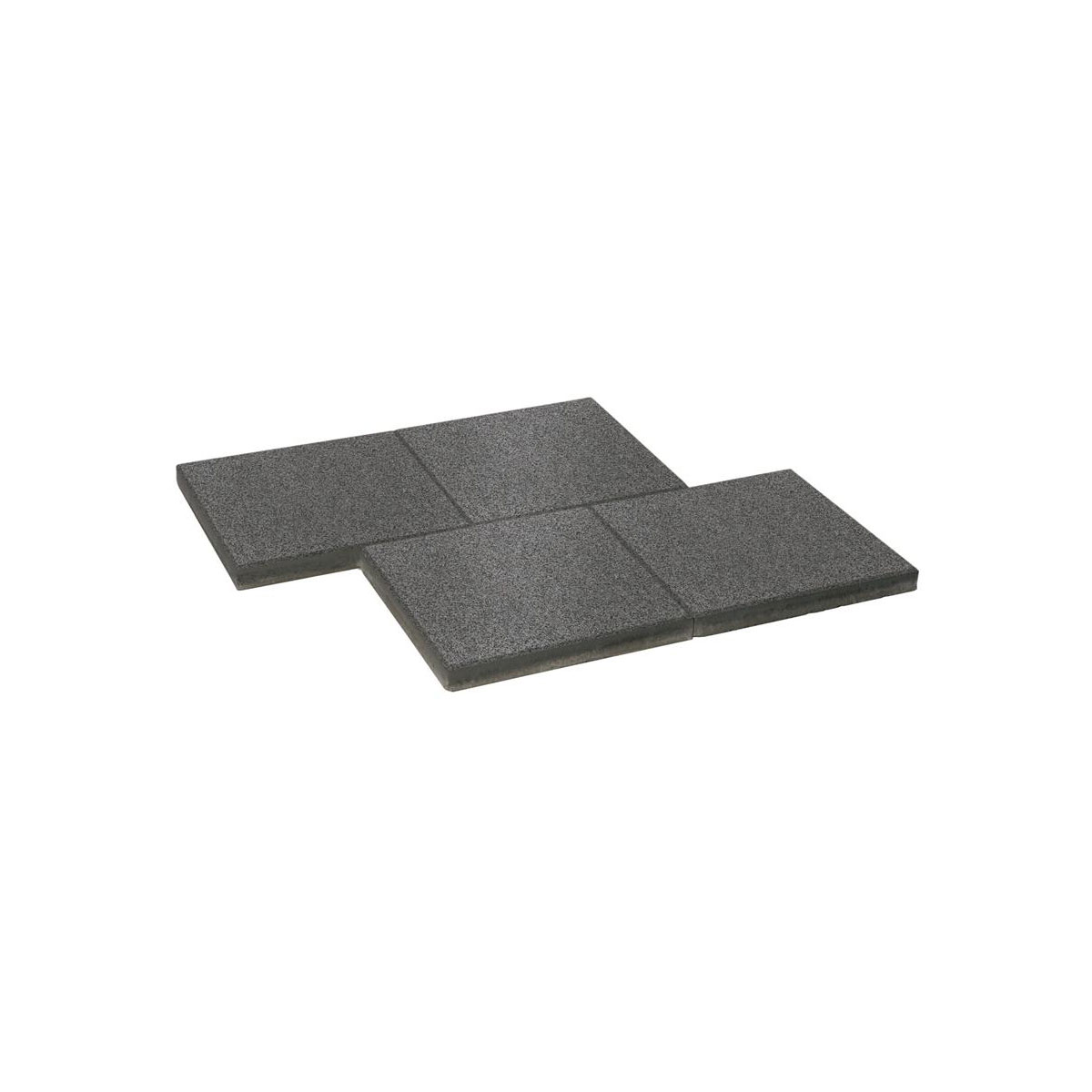 Diephaus Terrassenplatte Fine Schwarz 40 x 40 x 4 cm