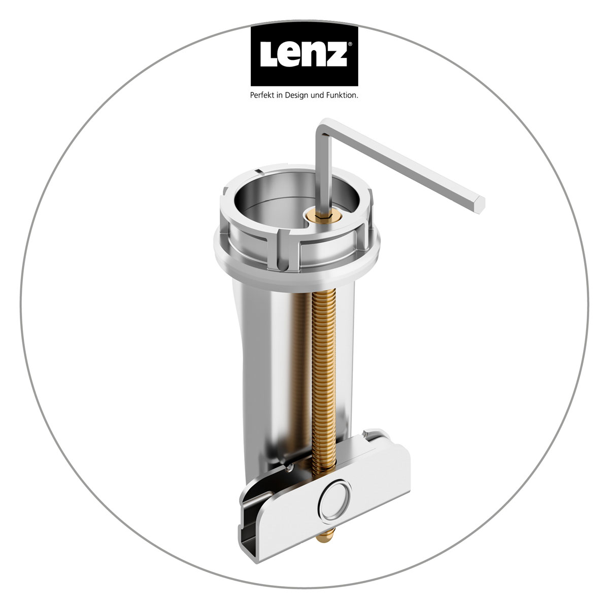 Lenz  Küchenarmatur NALU mit Pendelbrause nickel-schwarz Bild 4