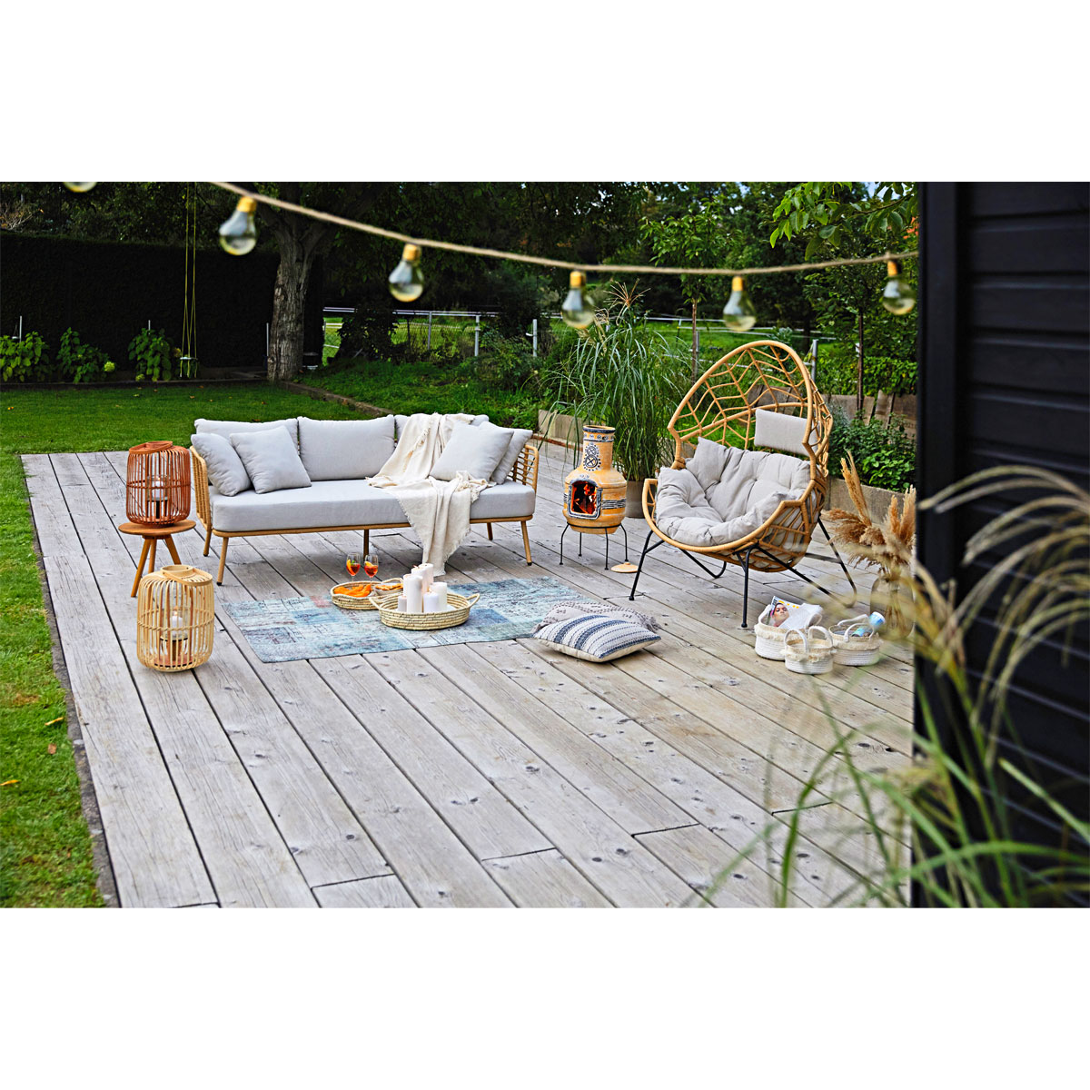 Haveson Gartensofa Elba inkl Kissen-Set Bild 5