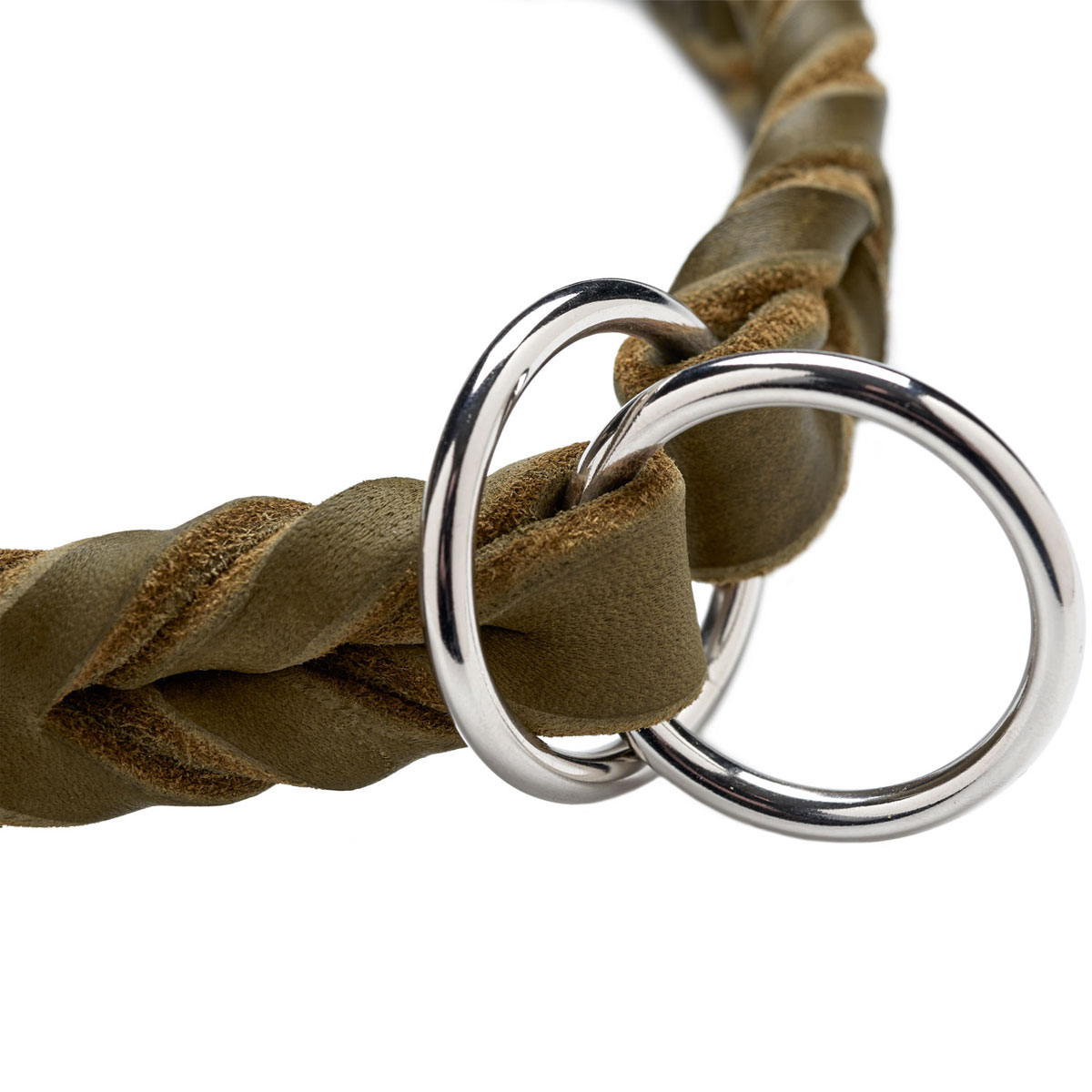 Hunter Dressurhalsung Solid Education oliv Größe L Bild 7