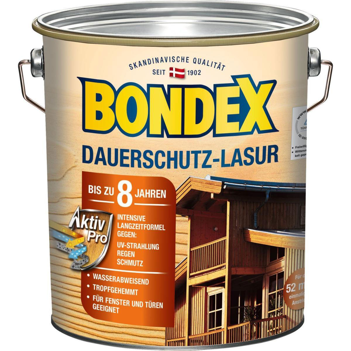 Bondex Dauerschutz-Lasur Rio Palisander 4 L
