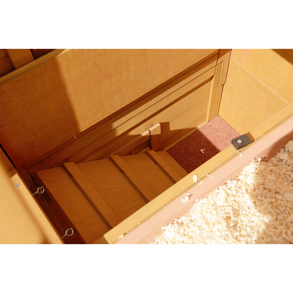 Kleintierstall Appartment Pro 118 x 130 x 61 cm braun Bild 7