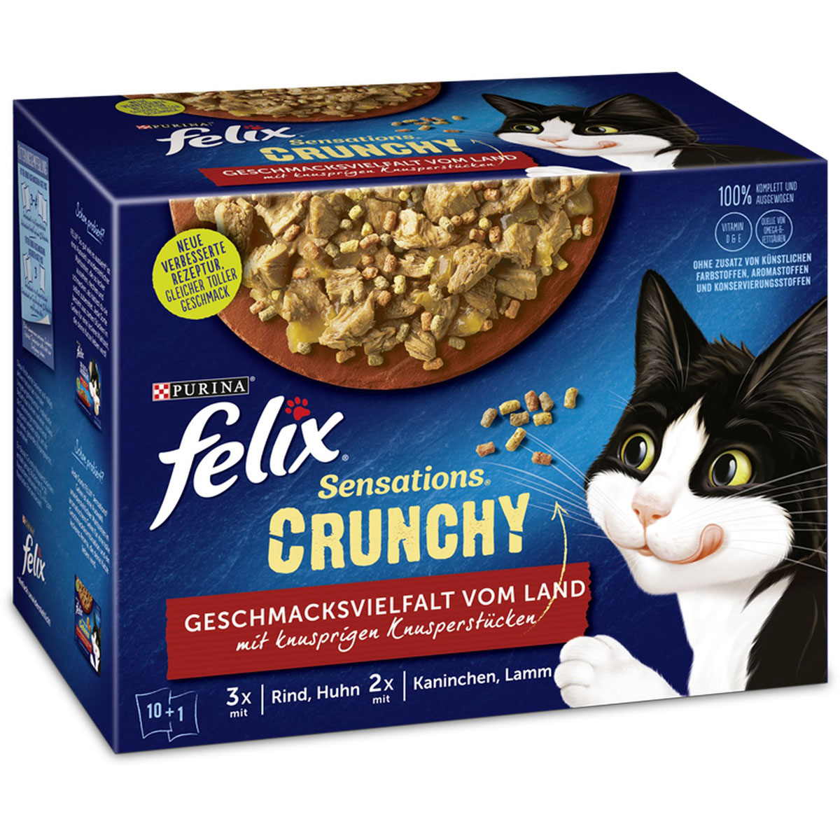Felix Multipack Sensation Crunchy vom Land 12 x 85g