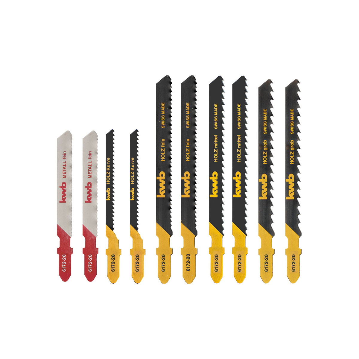 kwb  Stichsägeblätter 10 Stück