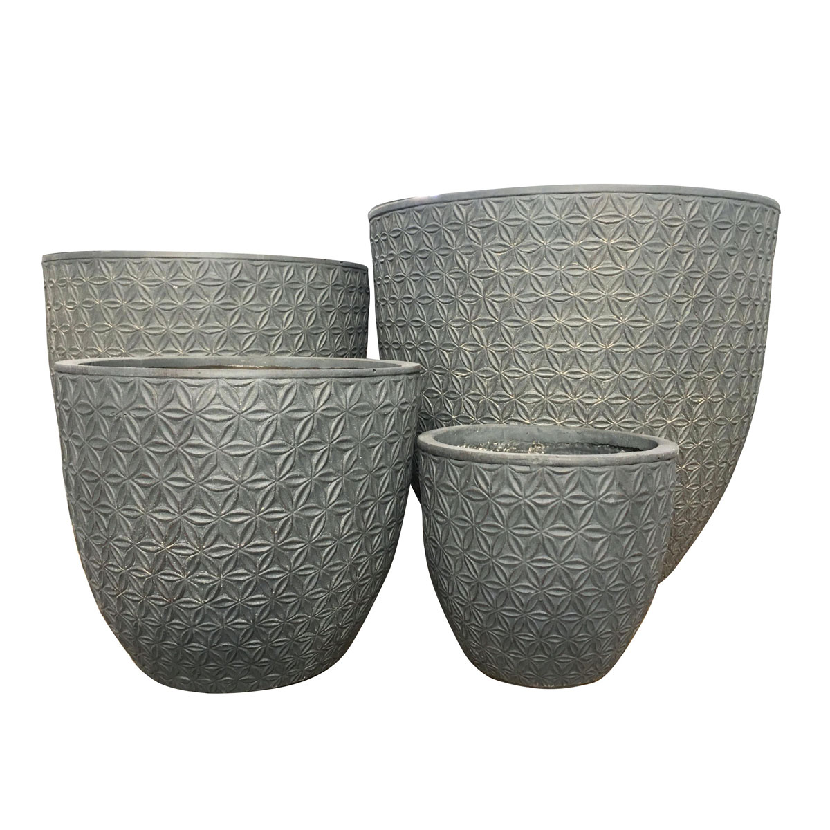 Haveson Pflanzkübel Granite Stars Durchmesser 45 x 45 cm Bild 1