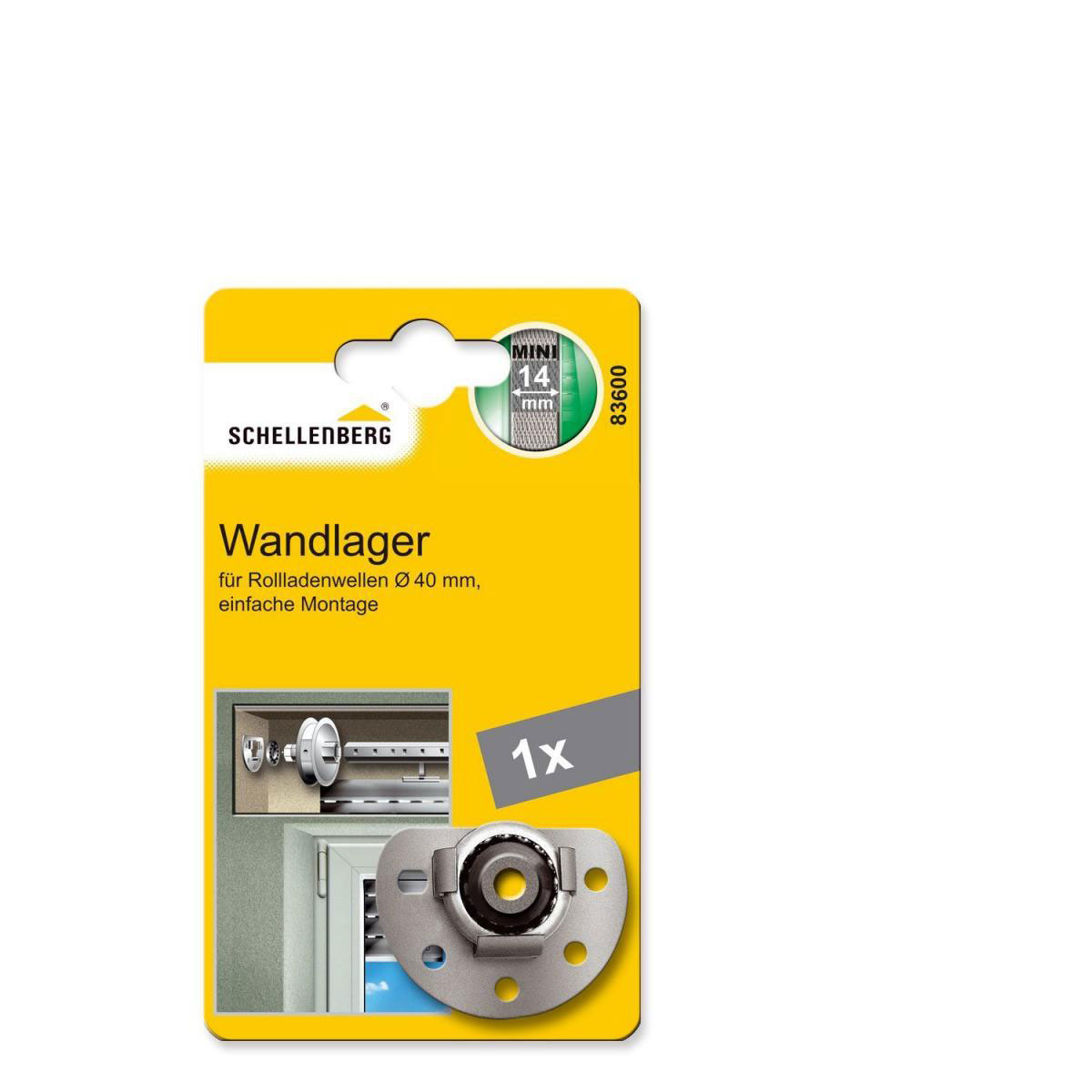 Schellenberg Kugellager Mini inkl Lagerschale Bild 2