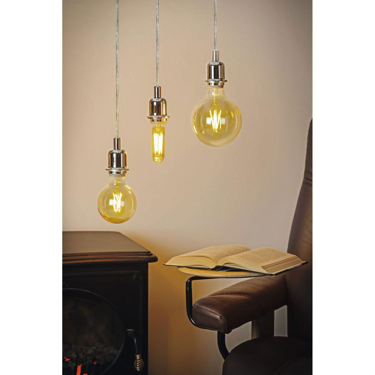 Eglo LED-Leuchtmittel Amber-G95 E27 4 W Bild 2