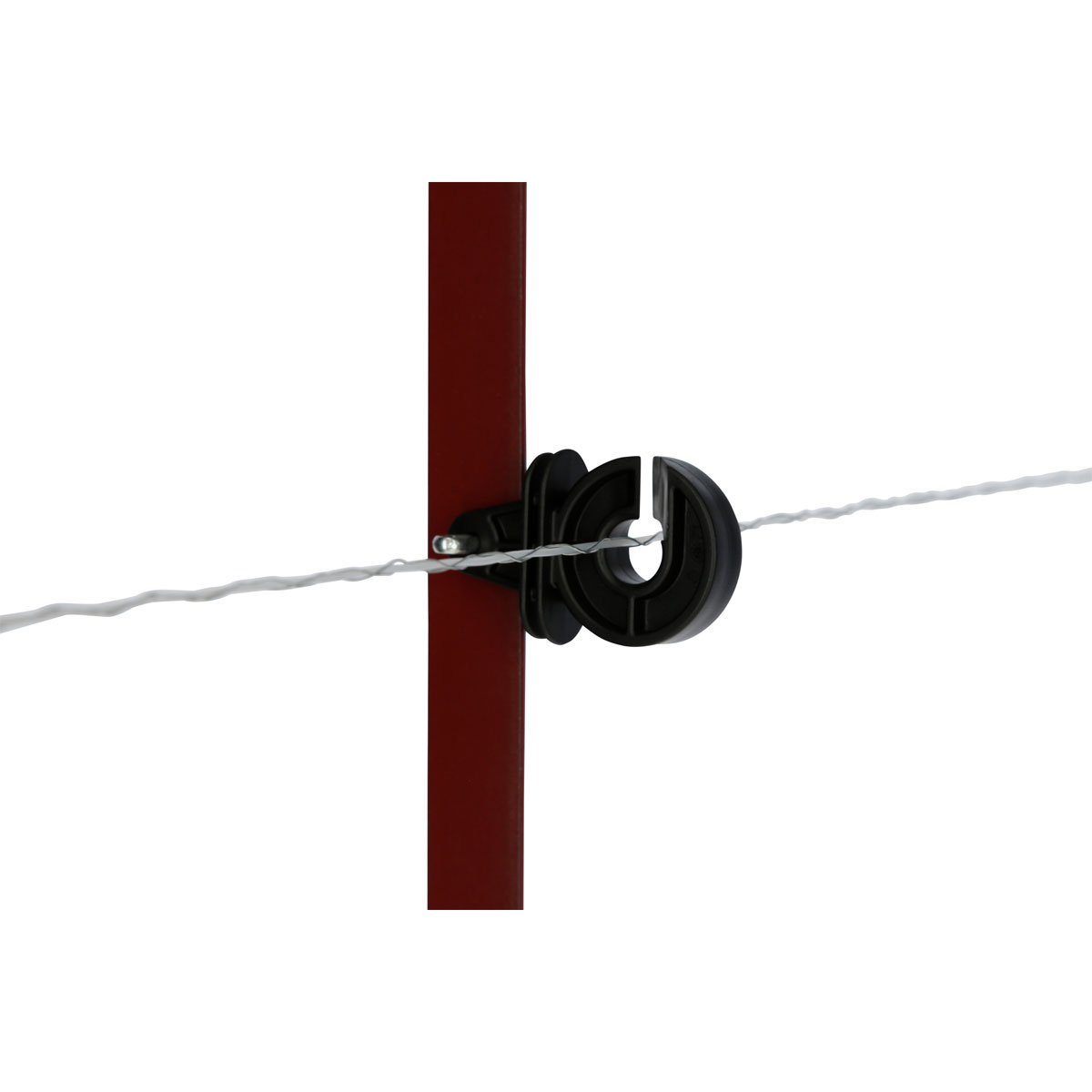 Splint-Isolator für Winkelstahlpfahl schwarz 25 Stück