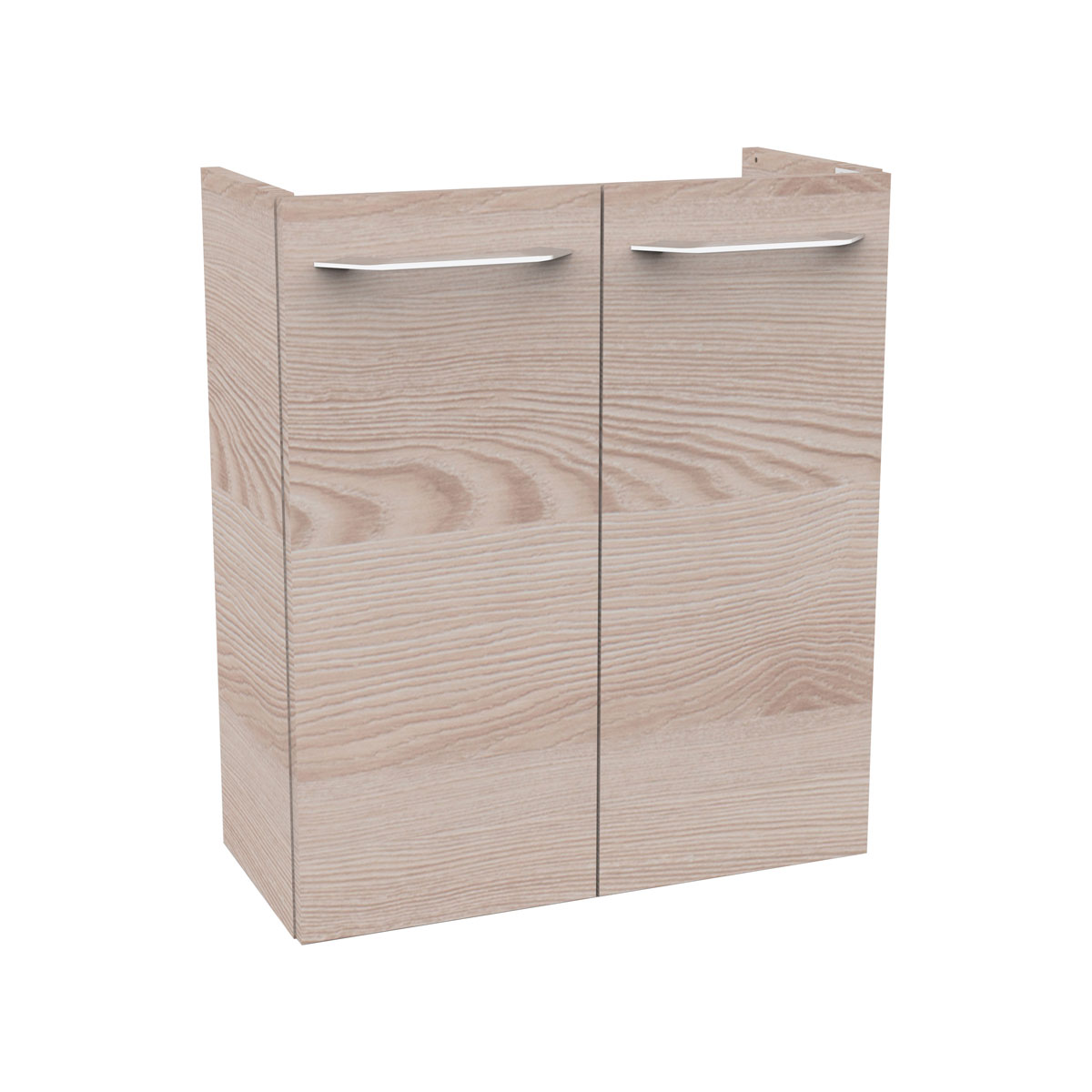 Fackelmann Gäste-WC Waschtischunterschrank SBC 520 x 600 x 243 mm Alaska-Esche