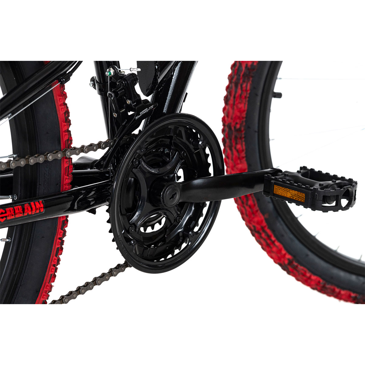 KS Cycling Mountainbike Fully 26'' Crusher schwarz-rot RH 44cm KS
