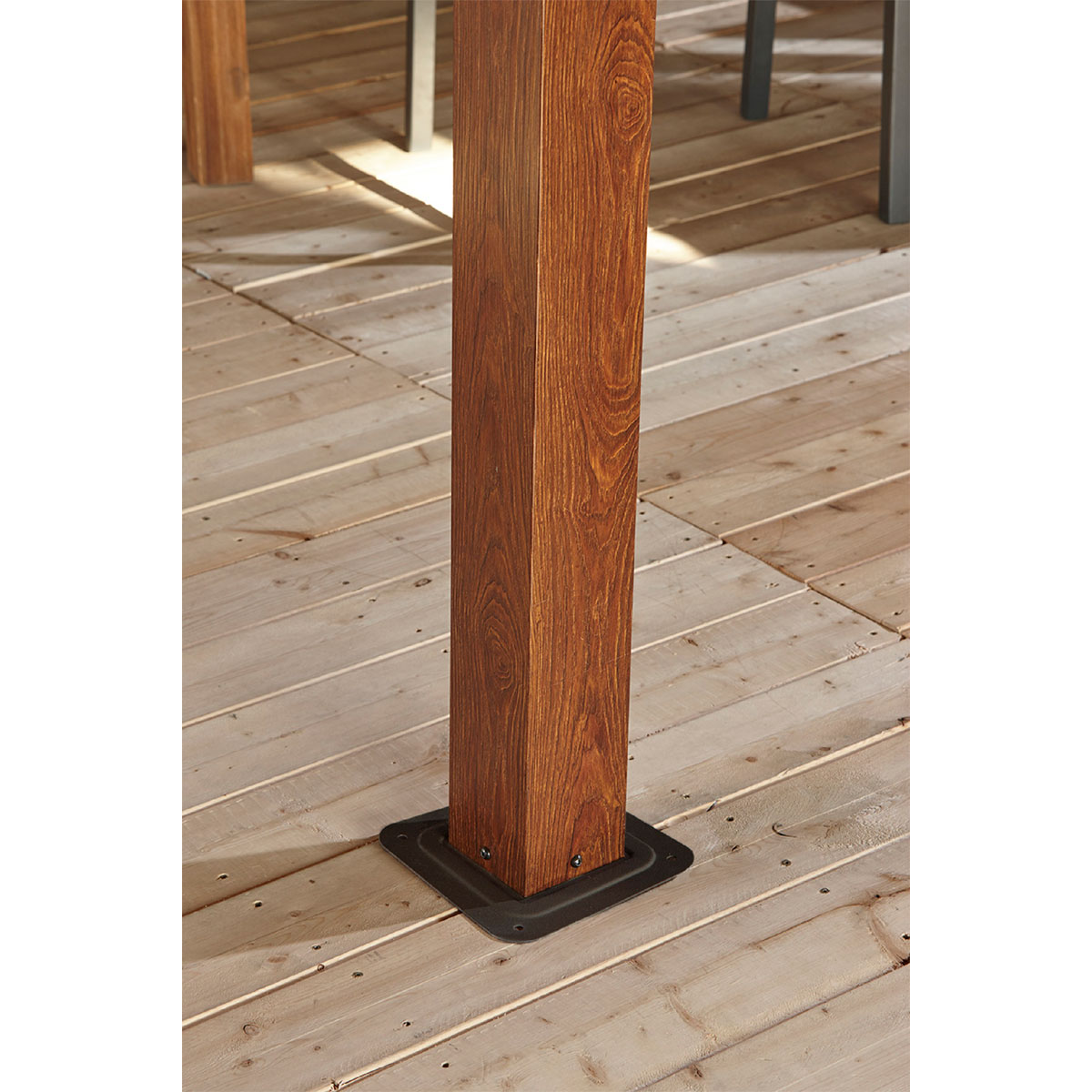 Sojag Pavillon Valencia 1212 inkl. Moskitonetz 364,3x364,3x310cm Holzoptik Bild 7