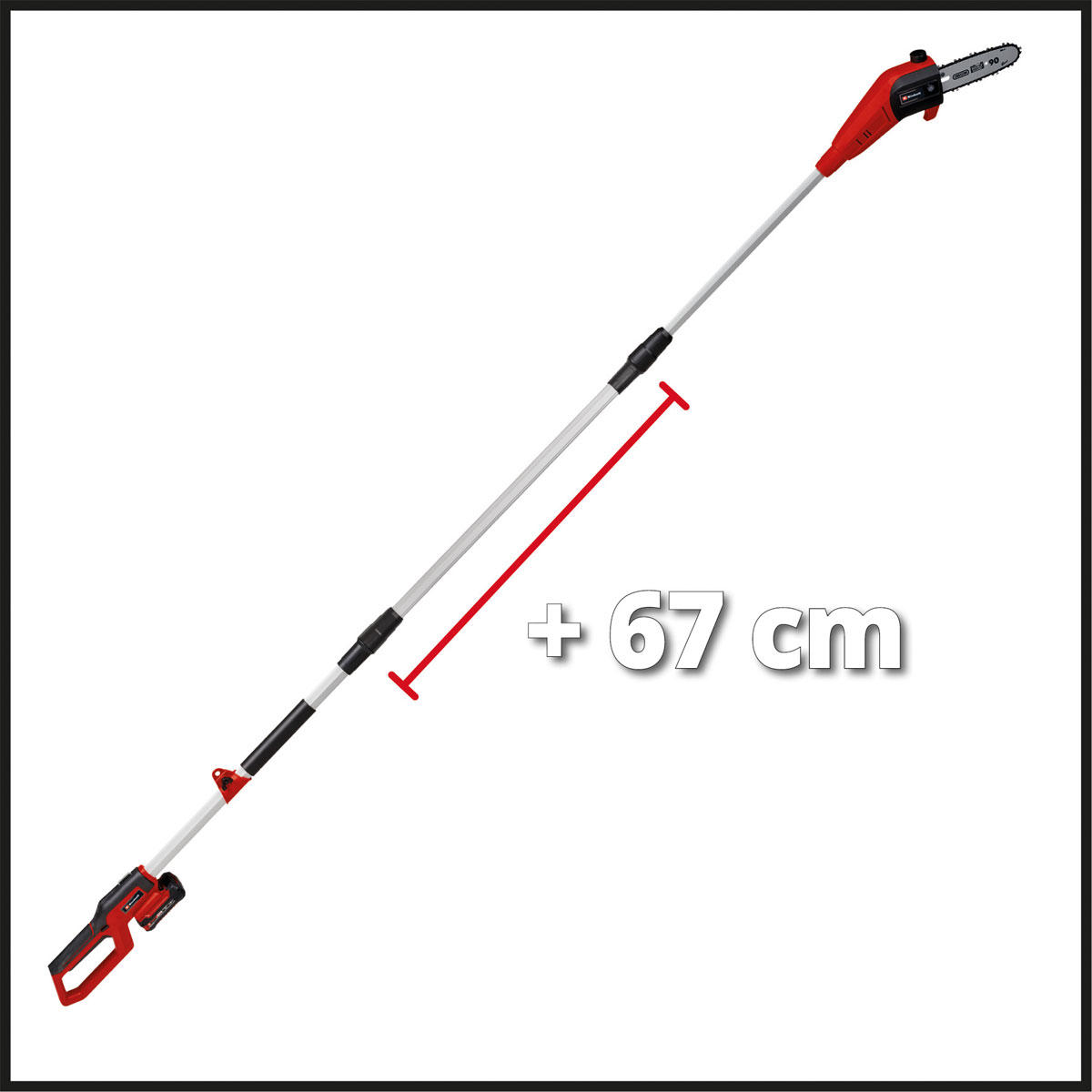 Einhell Akku-Hochentaster GC-LC 18/20 Li T-Solo Bild 2