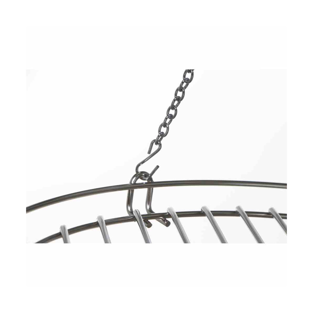 Siena Garden Grillrost „Inox“ zu Feuerschale „XXL“, inkl. Kette und S-Haken Bild 2