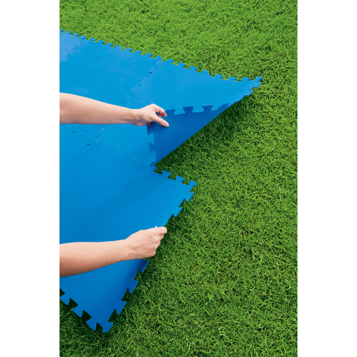 Bestway Pool Bodenschutz Fliesen-Set 50 x 50 cm 9er-Set Bild 5