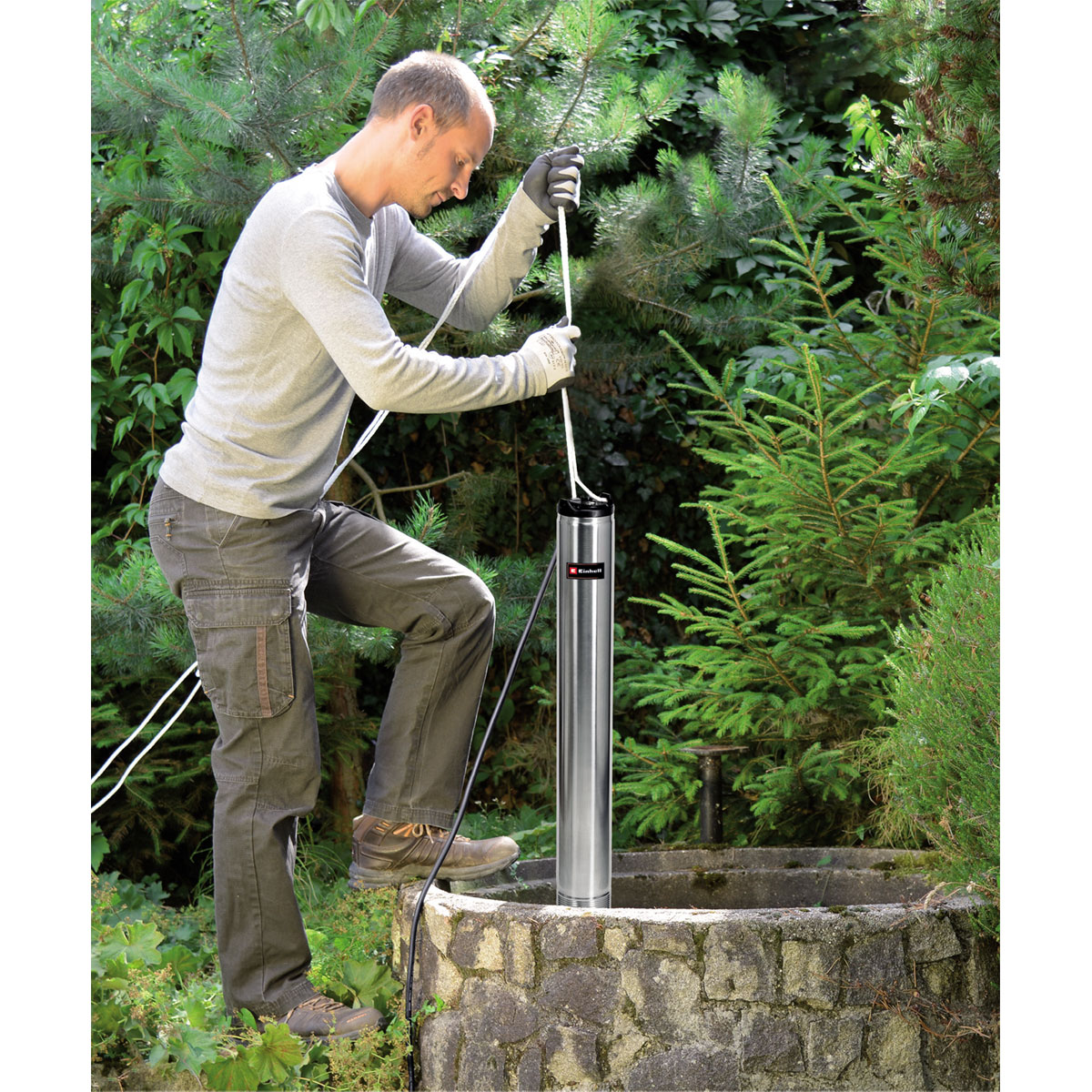 Einhell Tiefbrunnenpumpe GE-DW 1155 N-A Bild 5