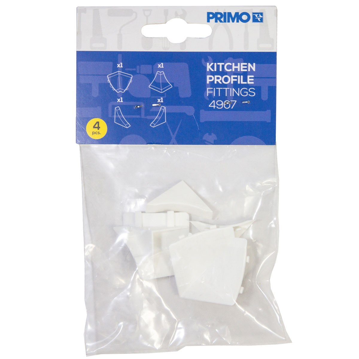 Zubehörset für KWl 4-teilig weiß