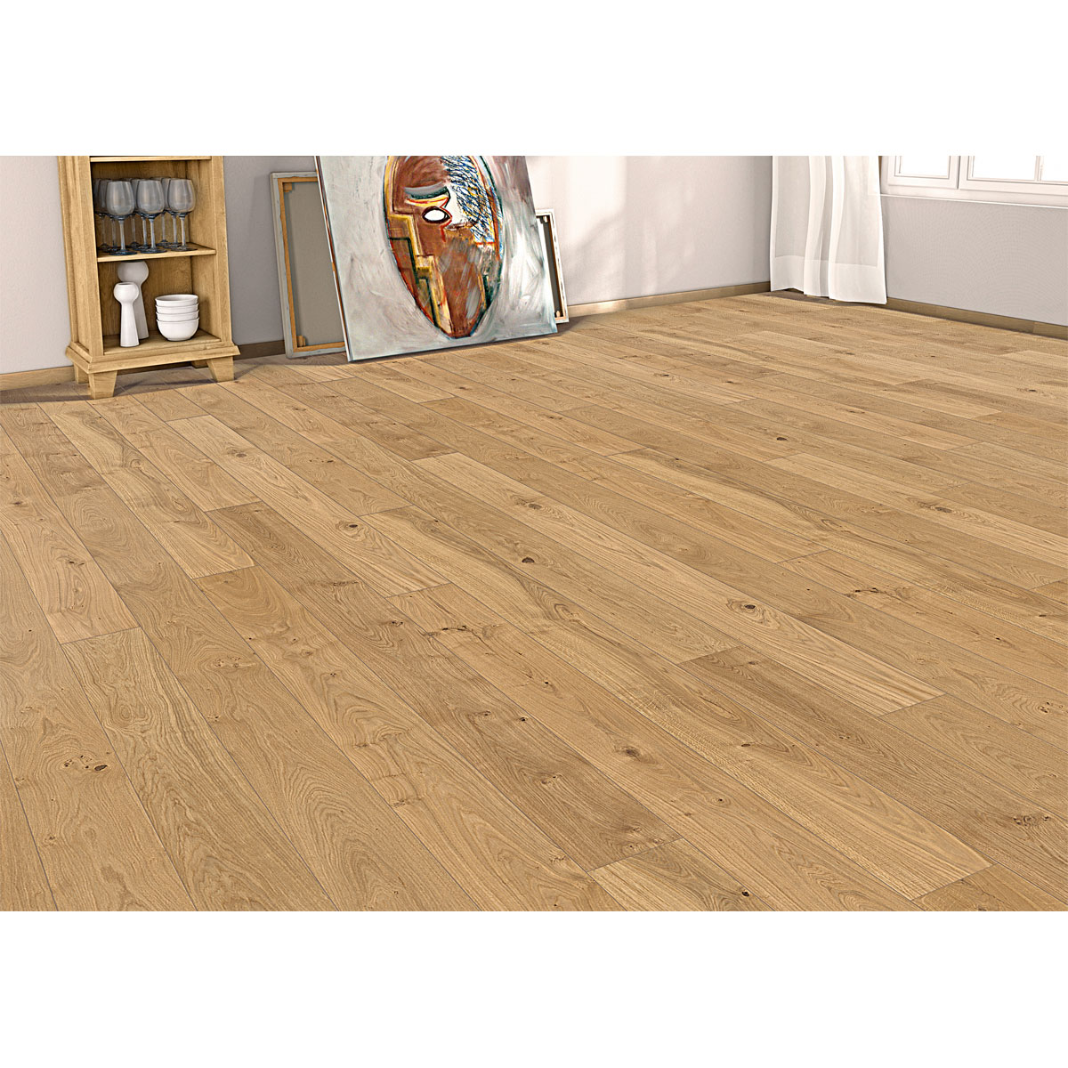 Specht Fertigparkett Deluxe Landhausdiele Eiche geölt Bild 3