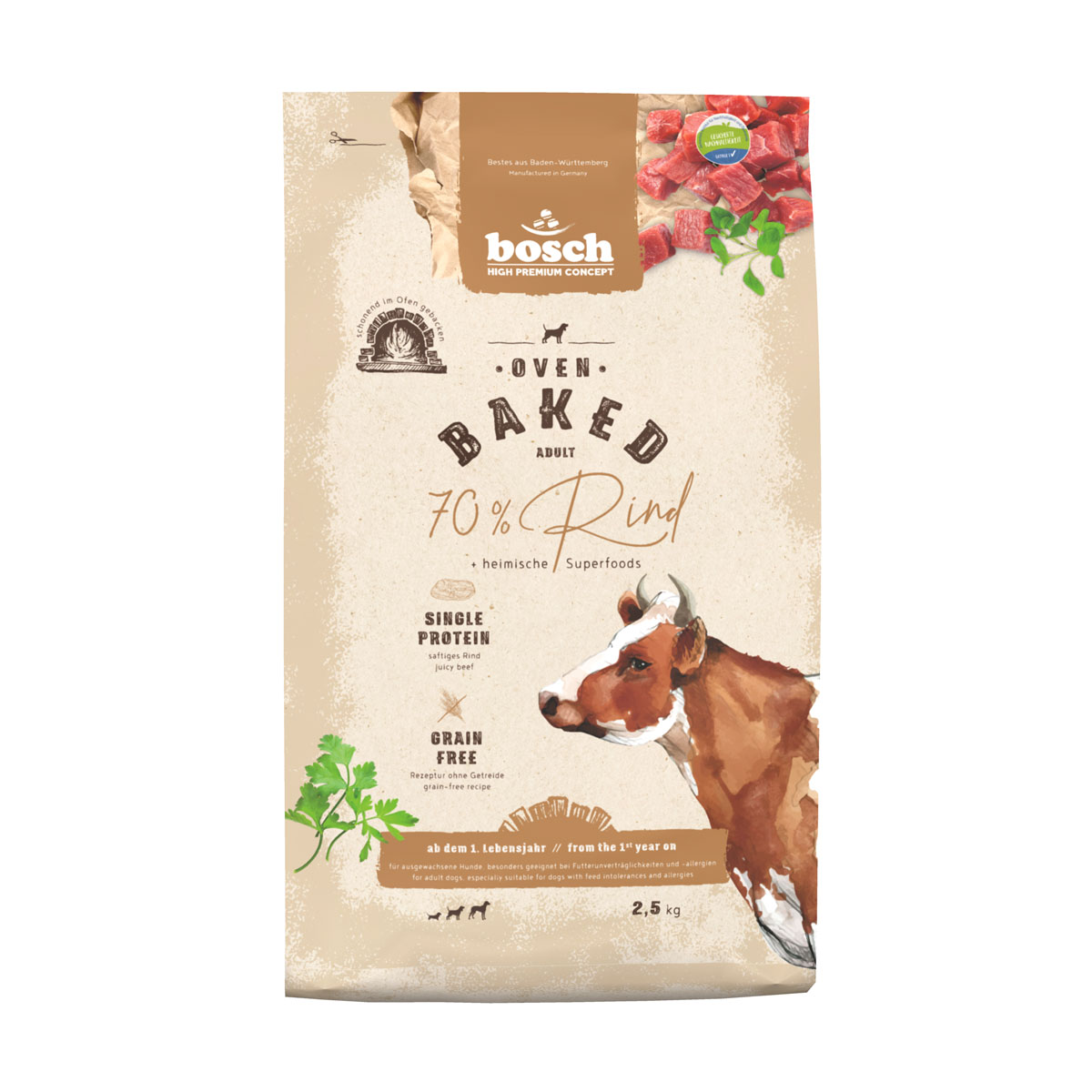 bosch high premium concept Oven Baked Rind 2,5 kg