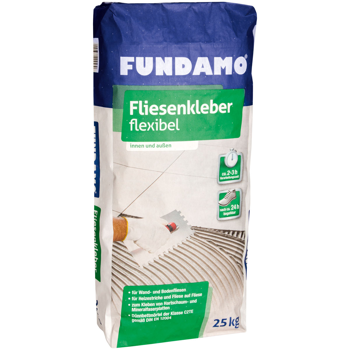 Fundamo Fliesenkleber flexibel 25 kg