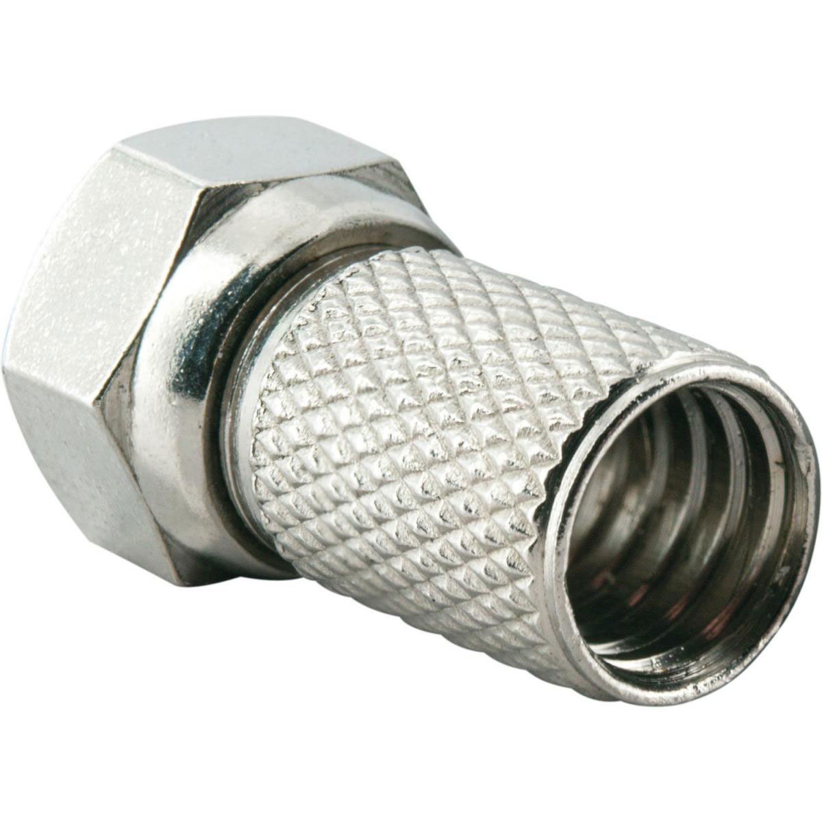 Schwaiger F-Aufdrehstecker 6,8-7 mm 10Stück Bild 2