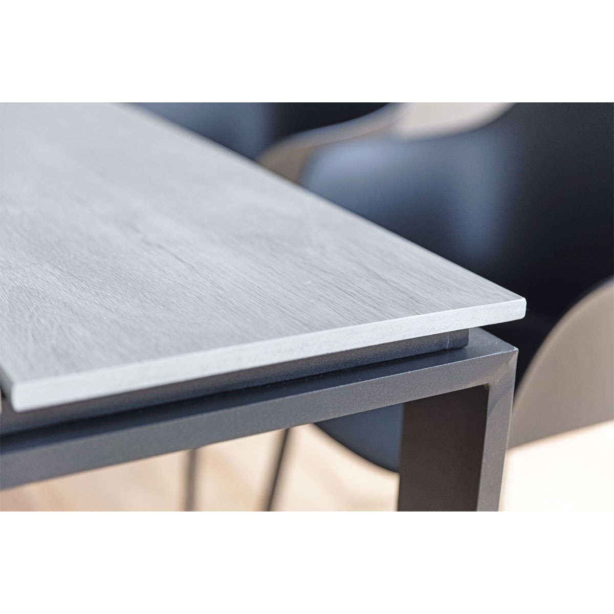 Haveson Gartentisch Madeira grau 210 x 75 x 100 cm Bild 5