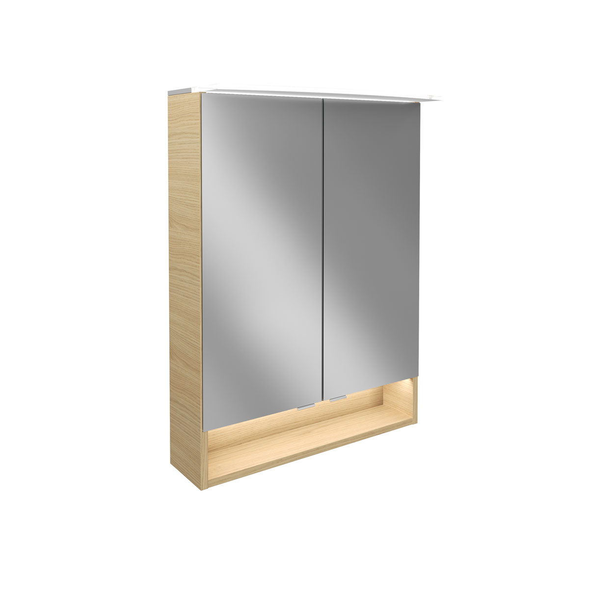 Fackelmann  Spiegelschrank B.Style 600 x 812 x 153 mm Sandeiche LED