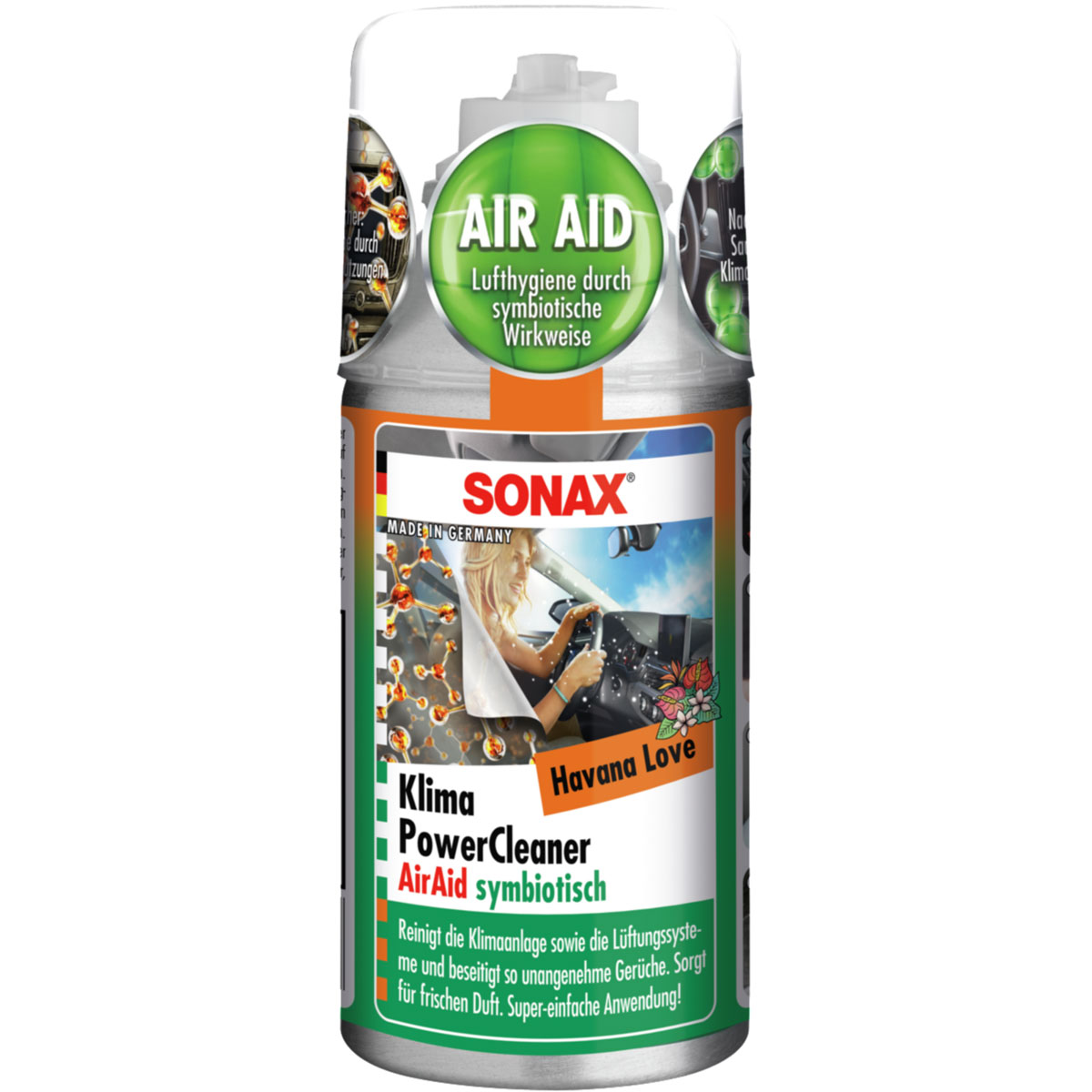 Sonax Klima Power Cleaner für die Klimaanlage HavanaLove 100 ml