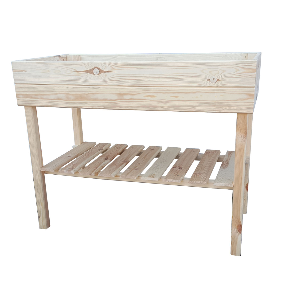 Promadino Hochbeet auf Beinen grau