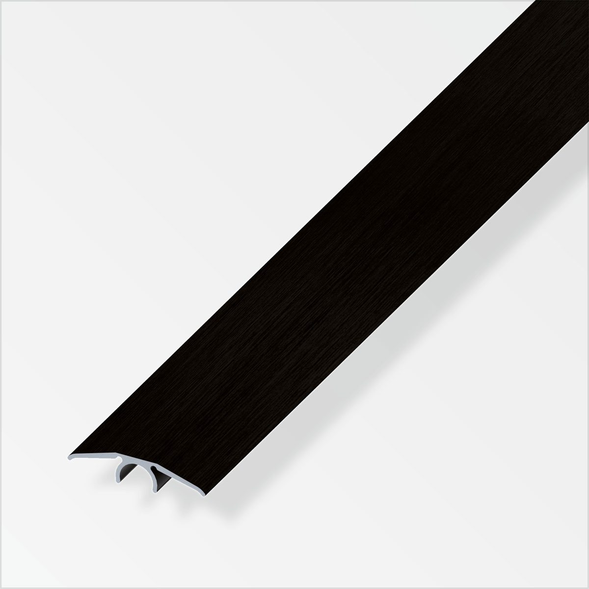 Alfer Übergangsprofil Clipstech 33 mm 1m schwarz Bild 1