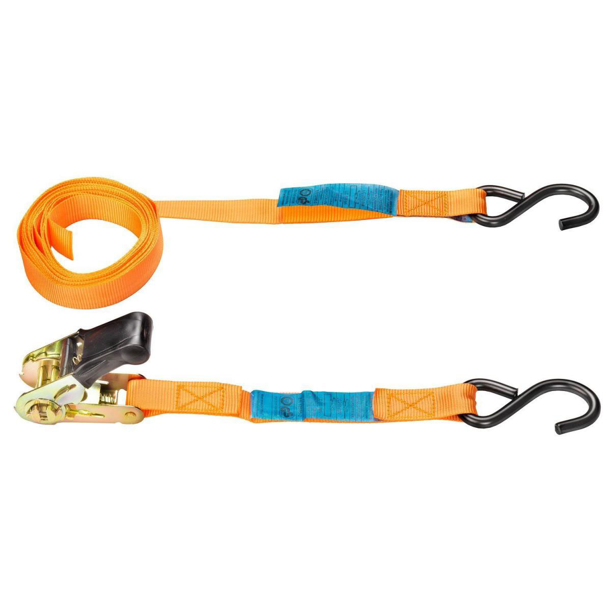 Connex Zurrgurt-Set mit Ratsche und Haken 4-teilig