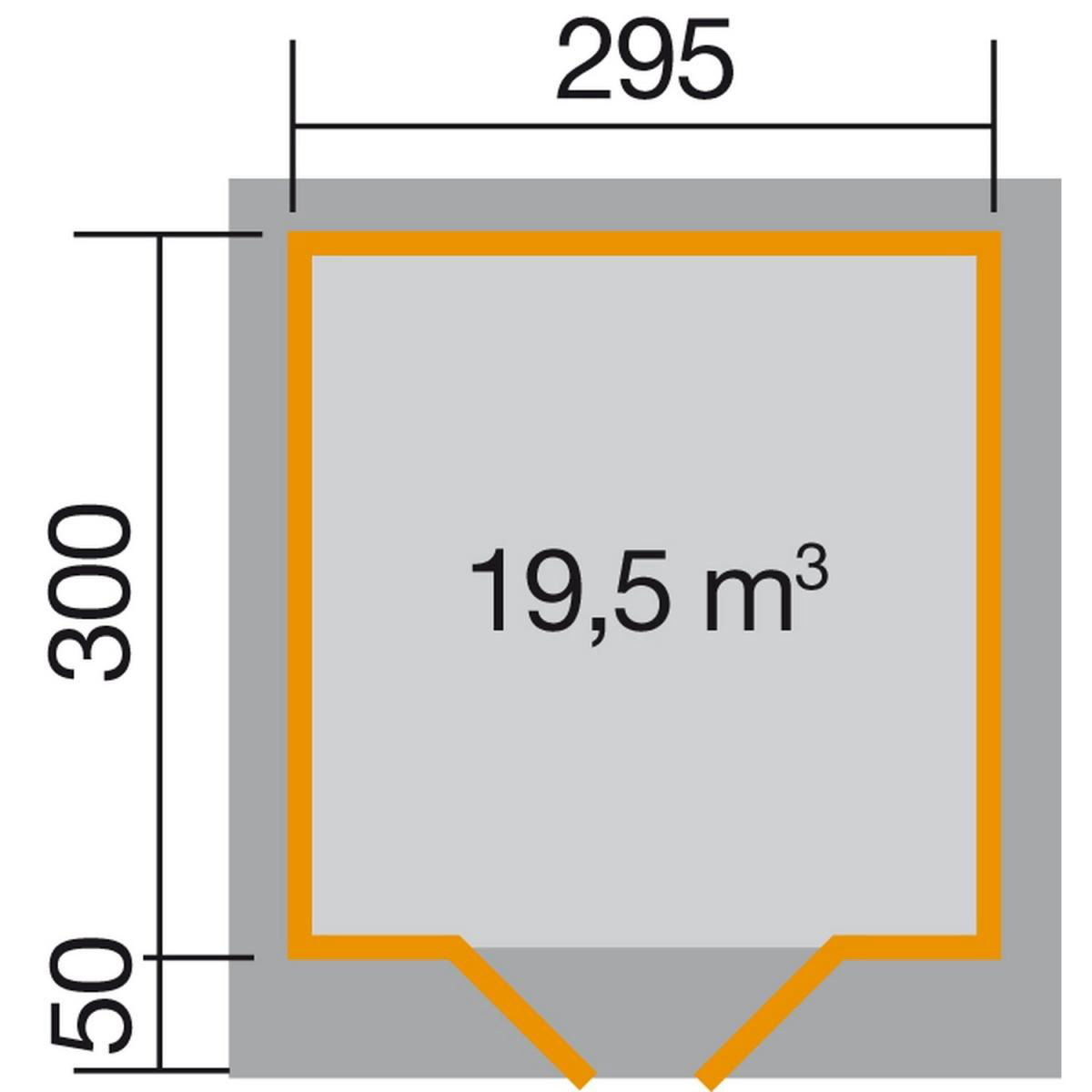 Weka Designhaus 126 Größe 3 schwedenrot Bild 2