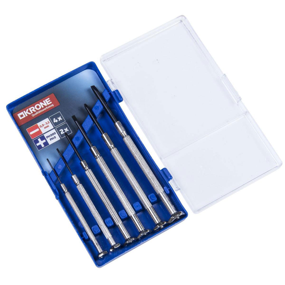 Krone Feinmechaniker-Schraubendreher-Satz SB 6-teilig Bild 2