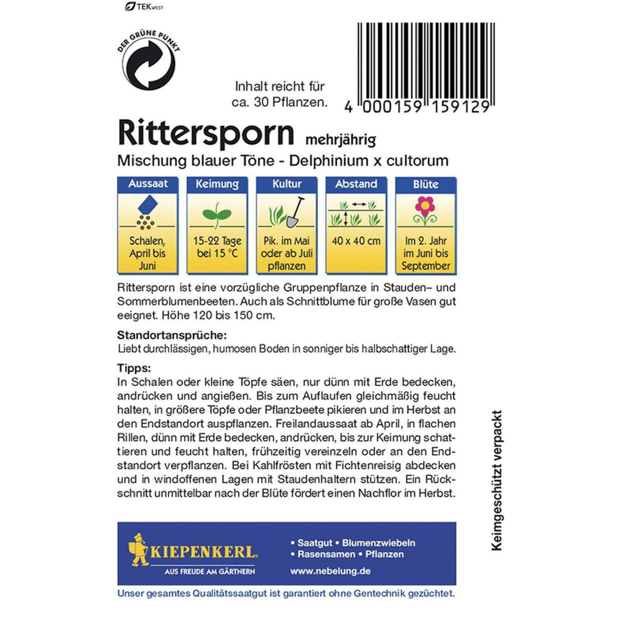 Kiepenkerl Rittersporn mehrjährig Mischung Bild 2