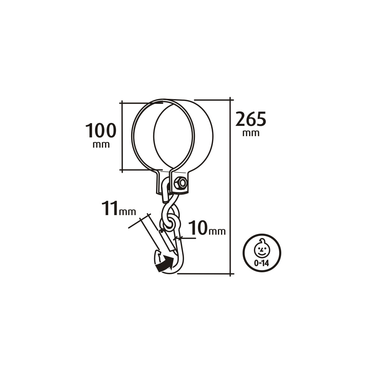 Manschettenhaken Bild 2