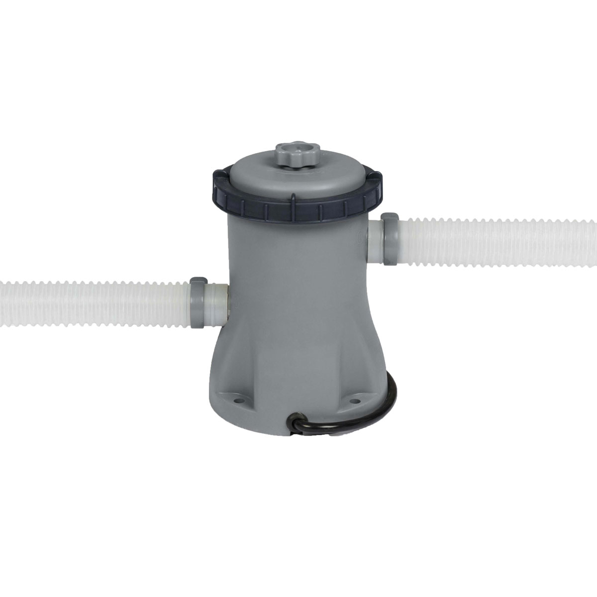 Bestway Steel Pro Frame Pool-Set mit Filterpumpe 400 x 211 x 81 cm blau eckig Bild 3