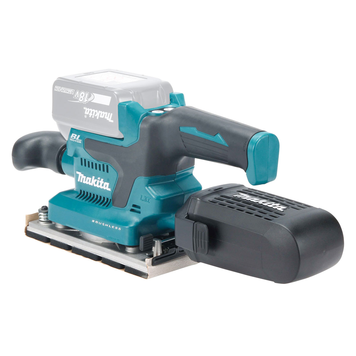 Makita Akku-Schwingschleifer 18V DBO382Z Bild 3